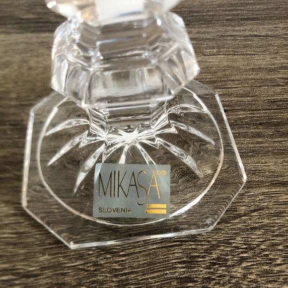 Mikasa Edinburgh Crystal Candlestick Holders - Picture 3 of 12